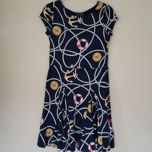 Ralph Lauren Nautical Dress Size Medium